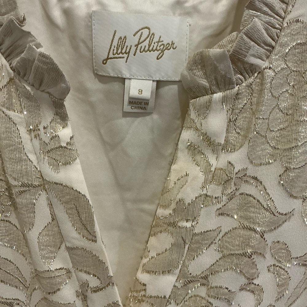 Lilly Pulitzer Evaline silk dress - Picture 4 of 6